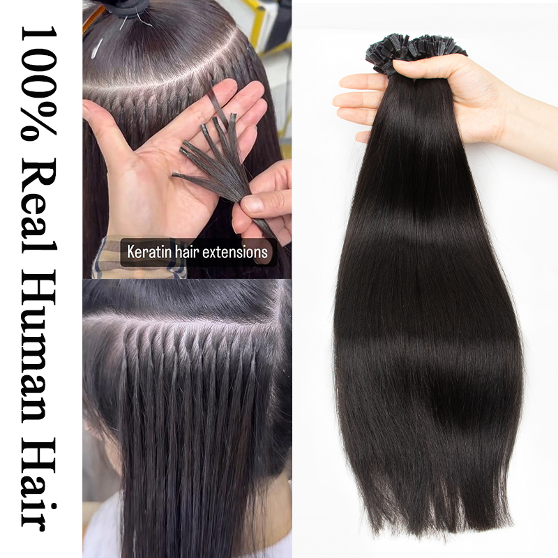 VADES K Tip Hair Extensions Hu - Nail Art Natural recension och pris