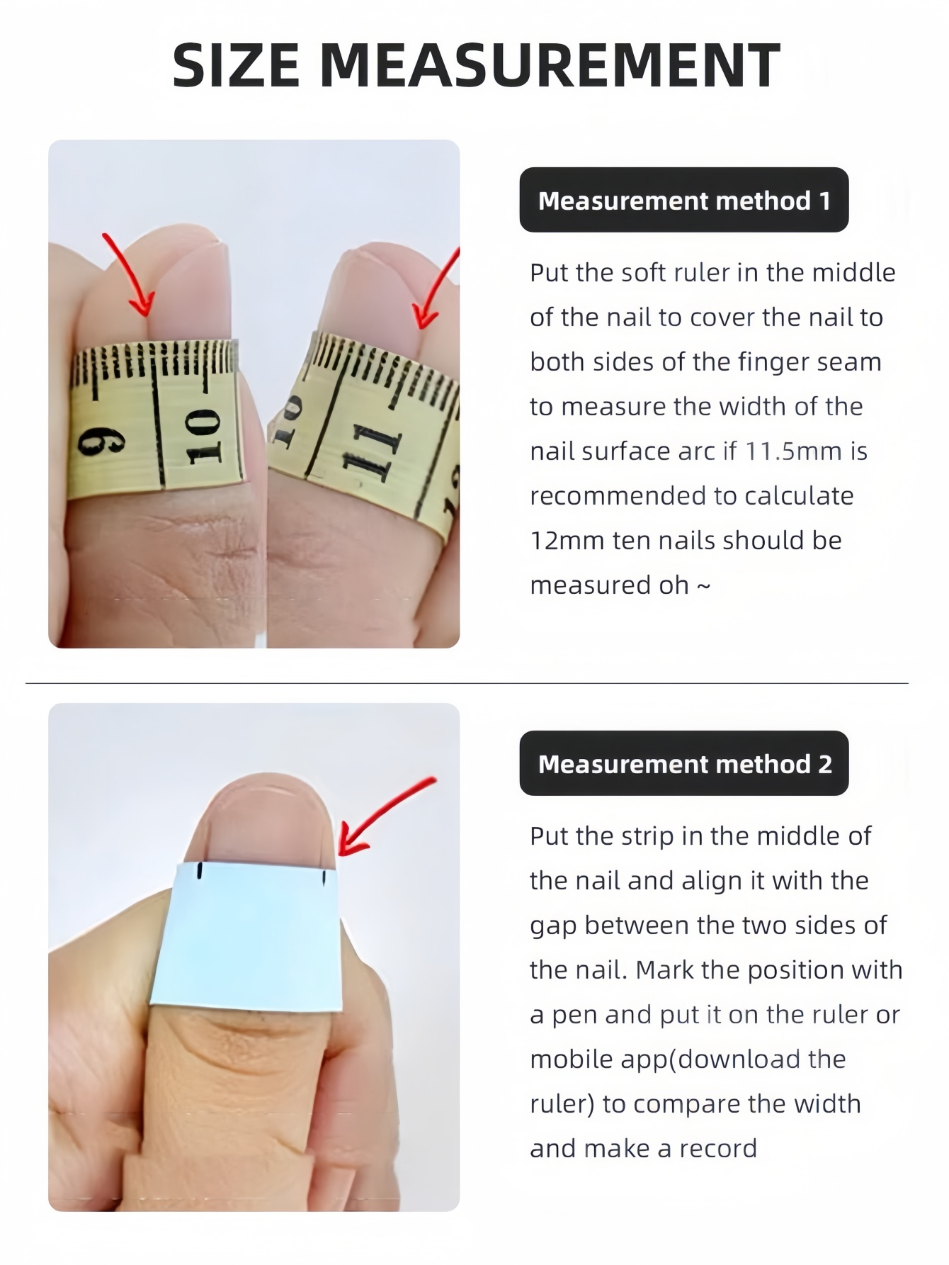 10 Pieces of Short Square-Shap - Nail Art Simple recension och pris