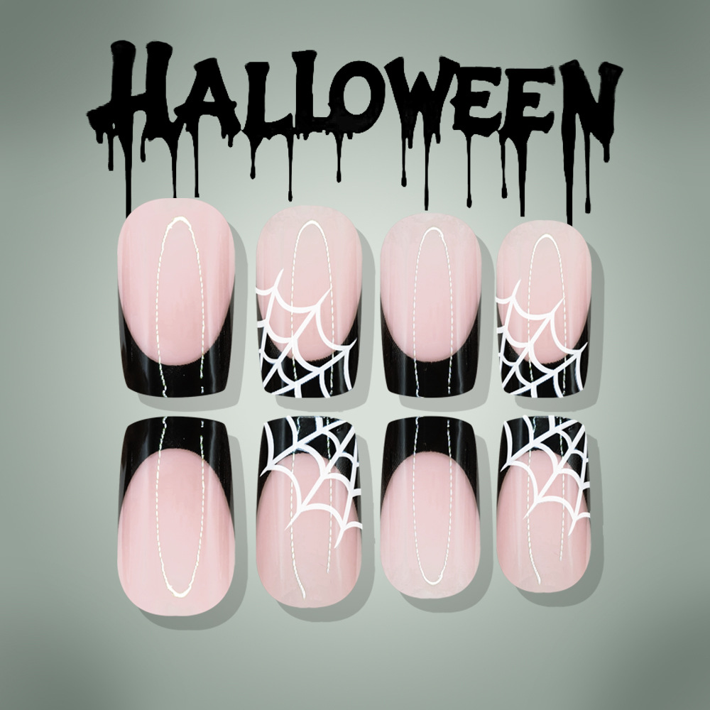 24Pcs Halloween Press On Nails - Nail Art Fake recension och pris