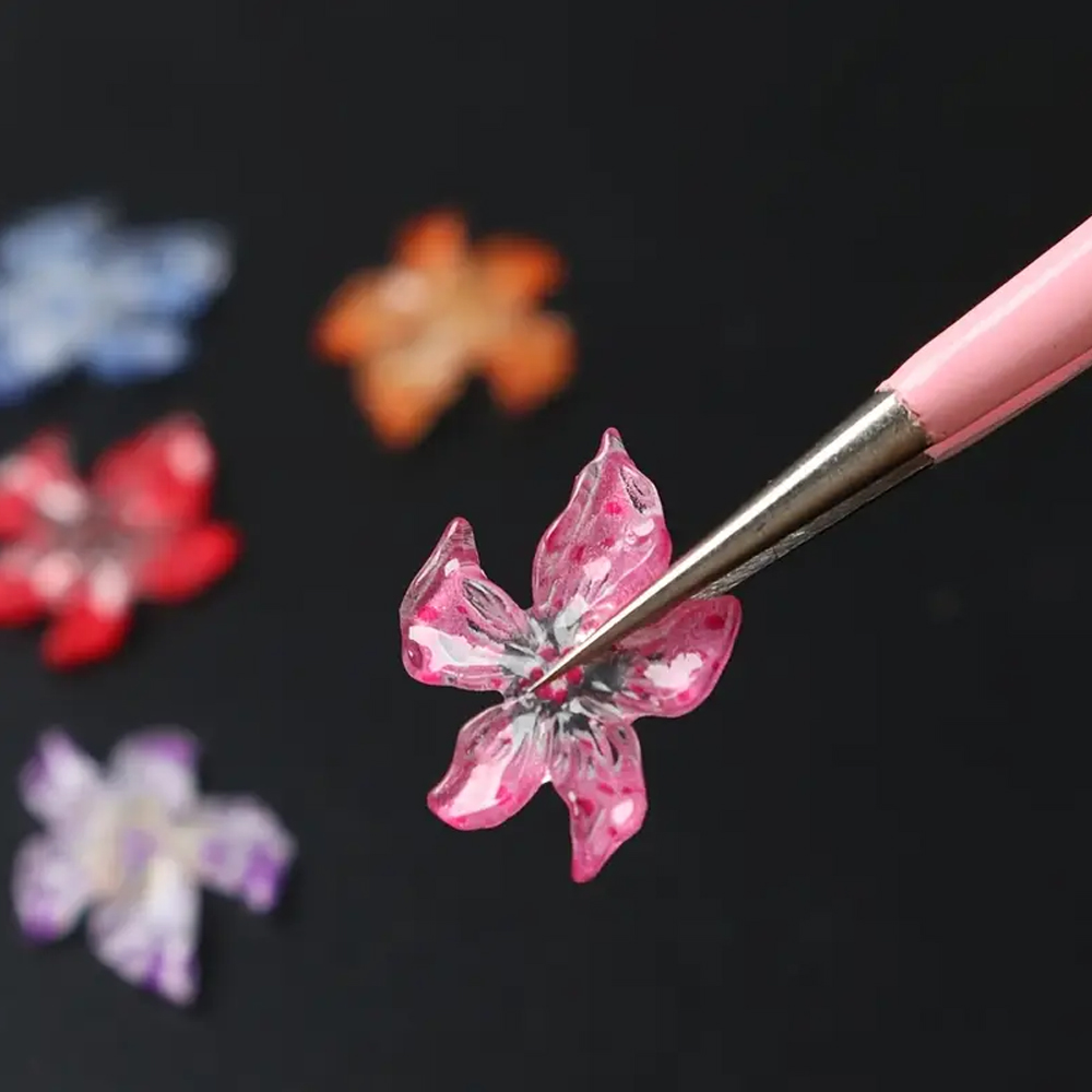 60pcs Mixed Hawaiian Flower Na - Nail Art Valentines Day recension och pris
