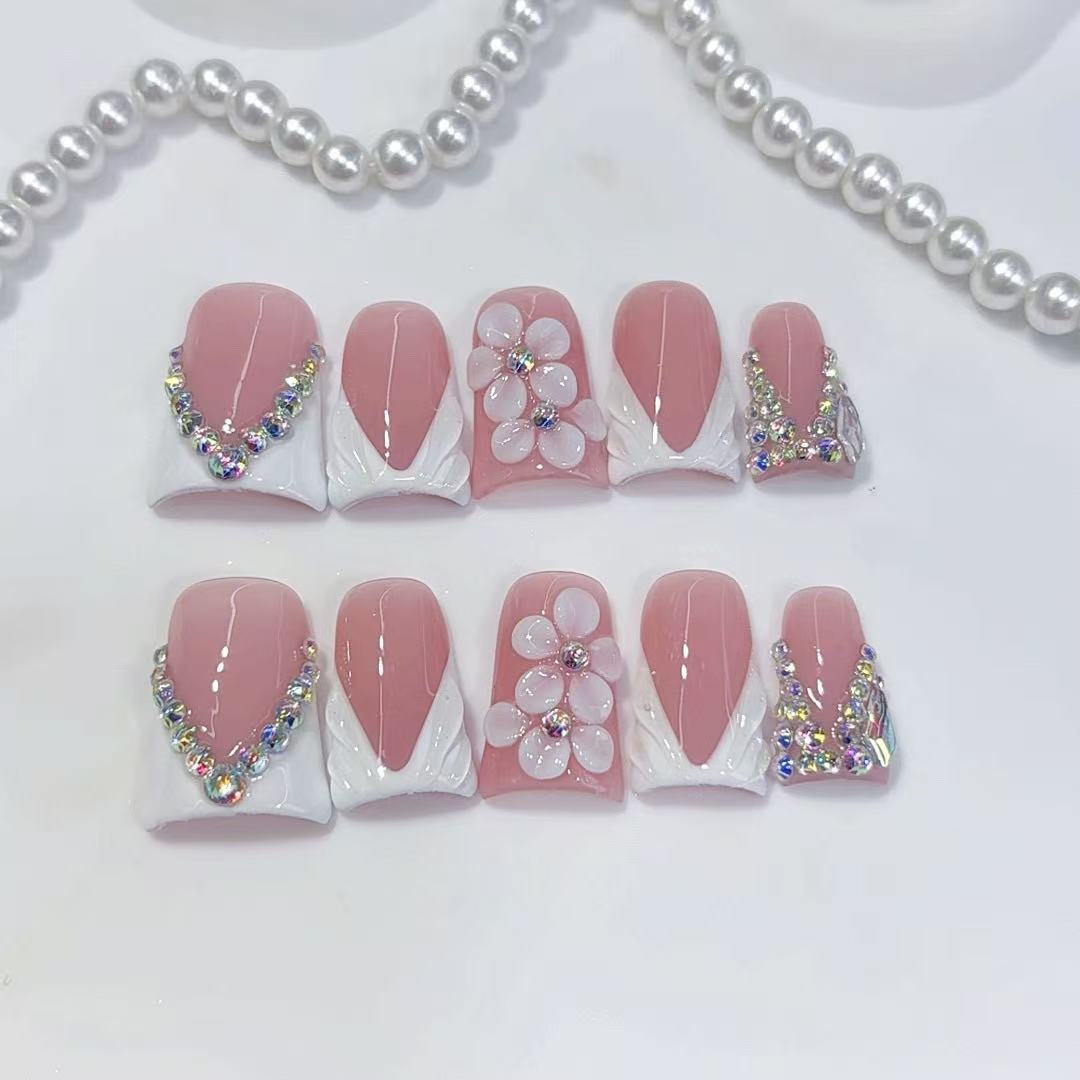 10pcs High-end Simple and eleg - Nail Art Fake recension och pris