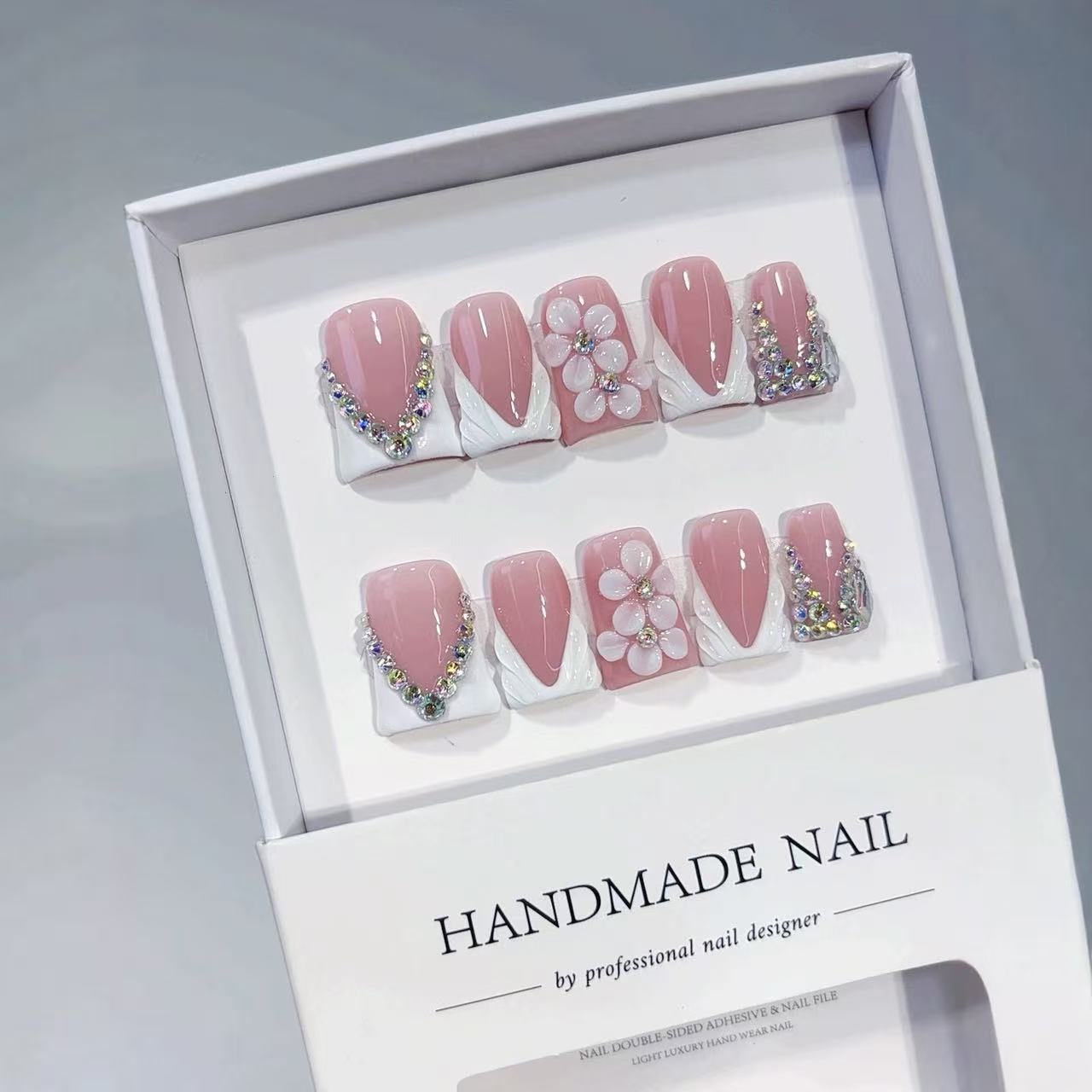 10pcs High-end Simple and eleg - Nail Art Fake recension och pris