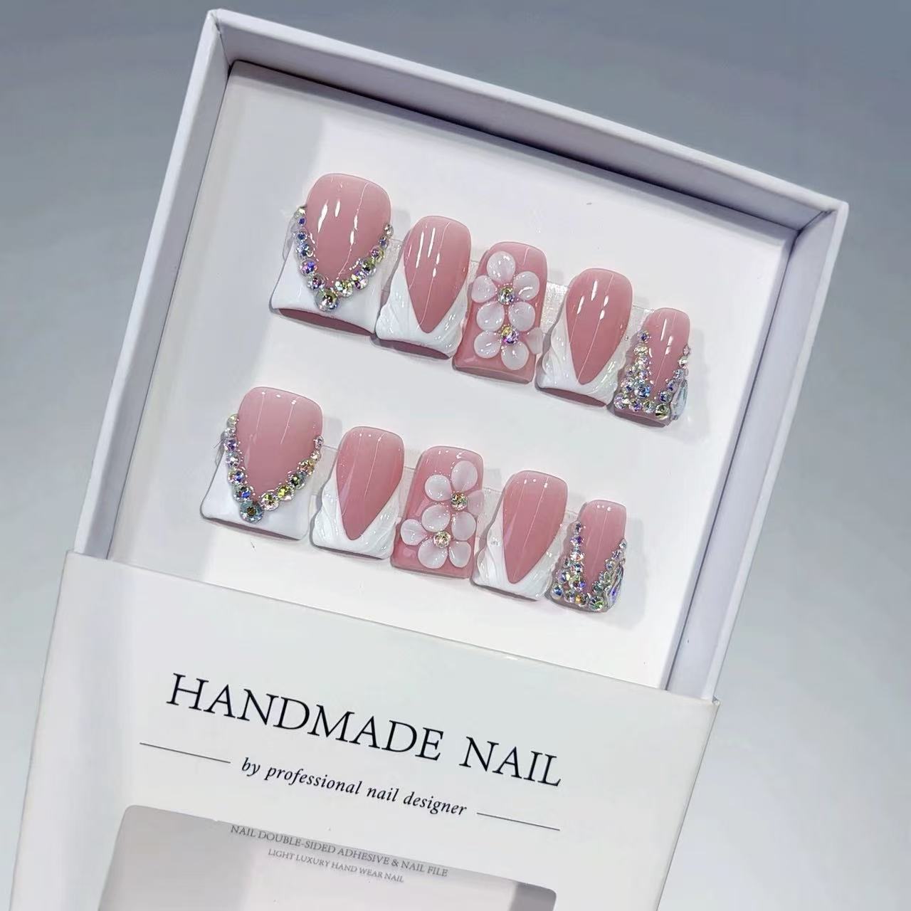 10pcs High-end Simple and eleg - Nail Art Fake recension och pris