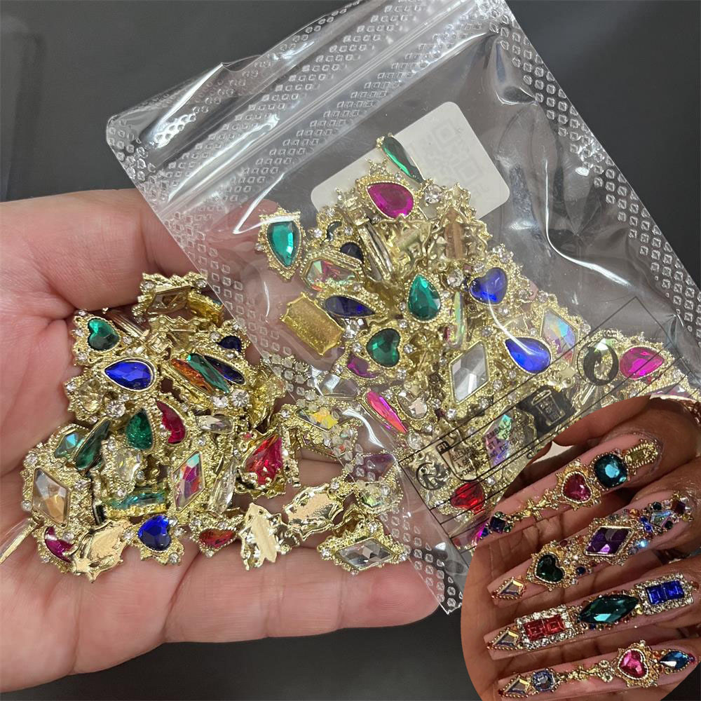 60PCS Mix Nail Art Rhinestones - Nail Art Valentines Day recension och pris