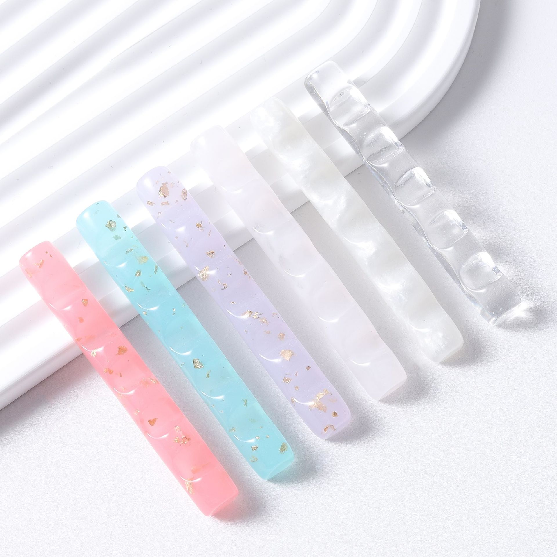 5 Grid Nail Brush Holder Stand - Nail Art Simple recension och pris