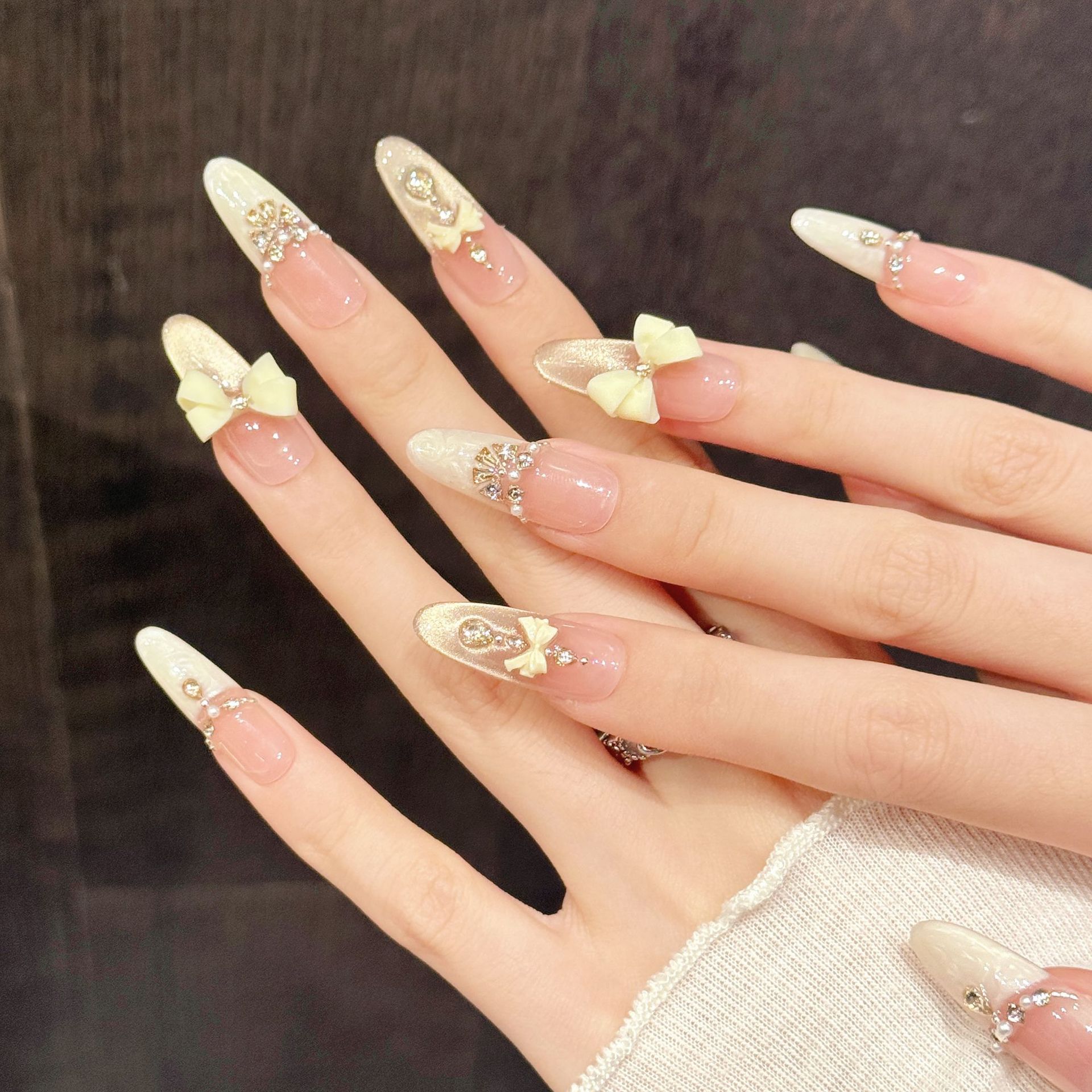 10pcs Handmade Press On Nails  - Nail Art Fake recension och pris