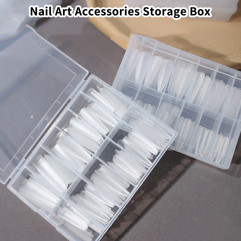 1pcs 12 Grids Transparent Empt - Nail Art Simple recension och pris
