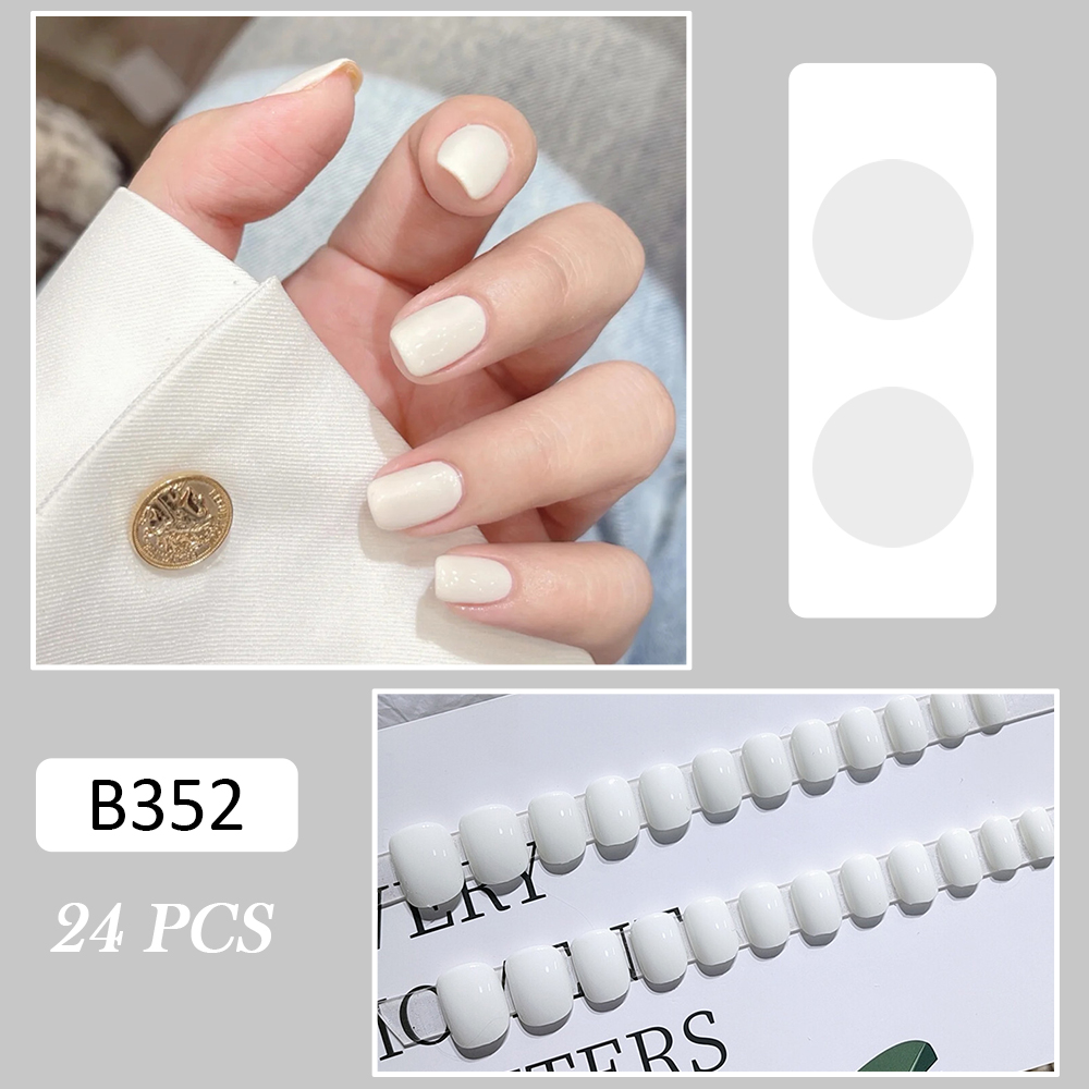 24pcs Press On Nails Elegant S - Nail Art Simple Elegant recension och pris