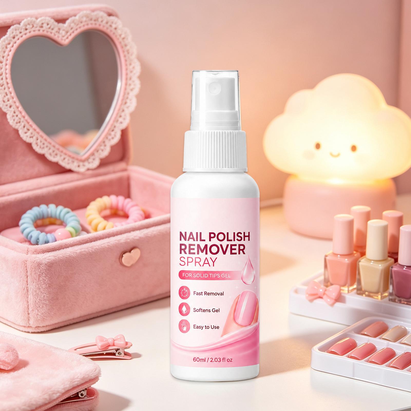 60ml Nail Remover Spray For Pr - Nail Art Fake recension och pris