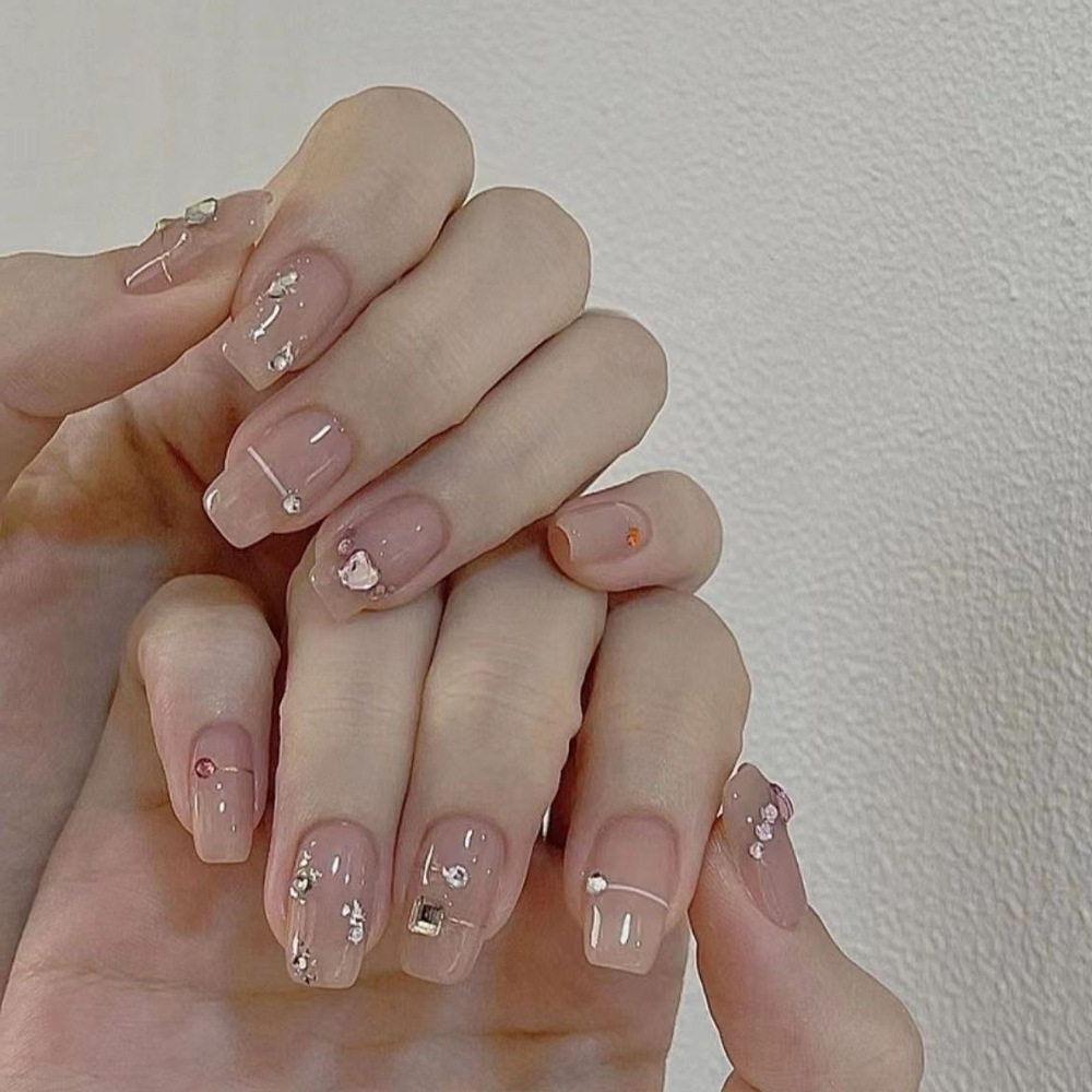 24Pcs Cat's Eye Simple Glitter - Nail Art Simple recension och pris