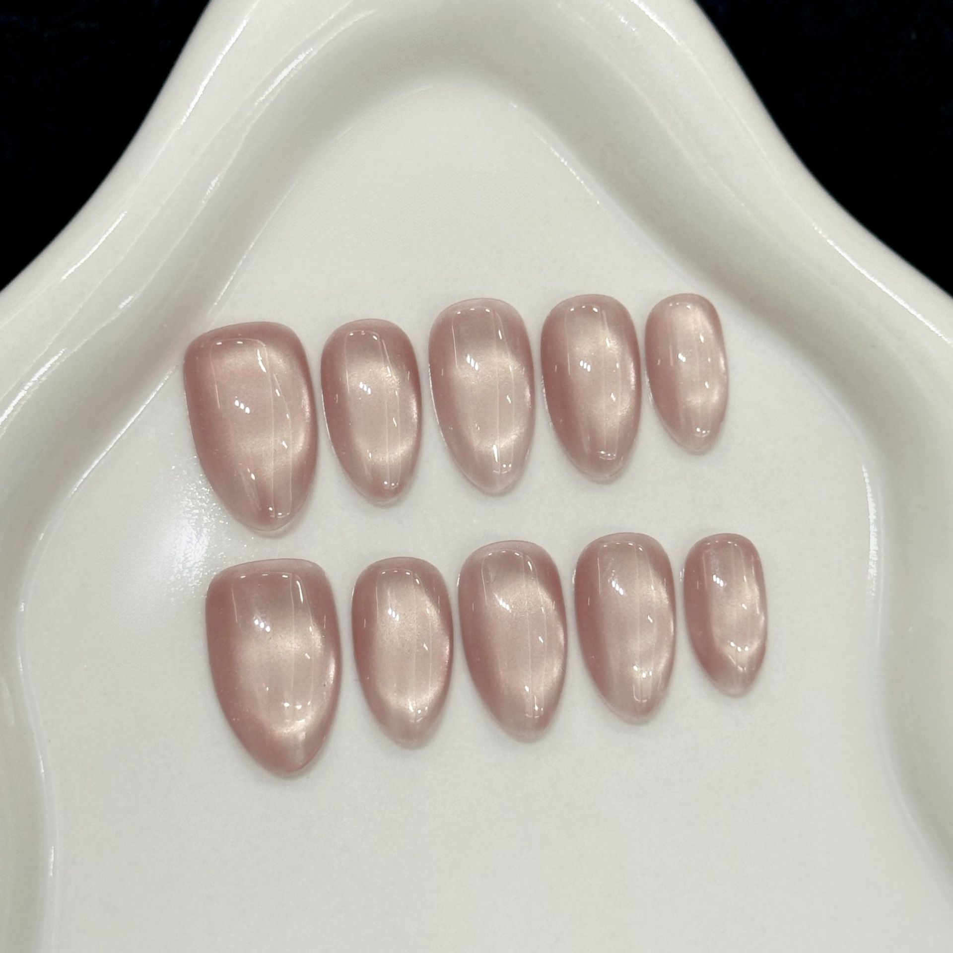10pcs Handmade Press On Nails  - Nail Art Fake recension och pris