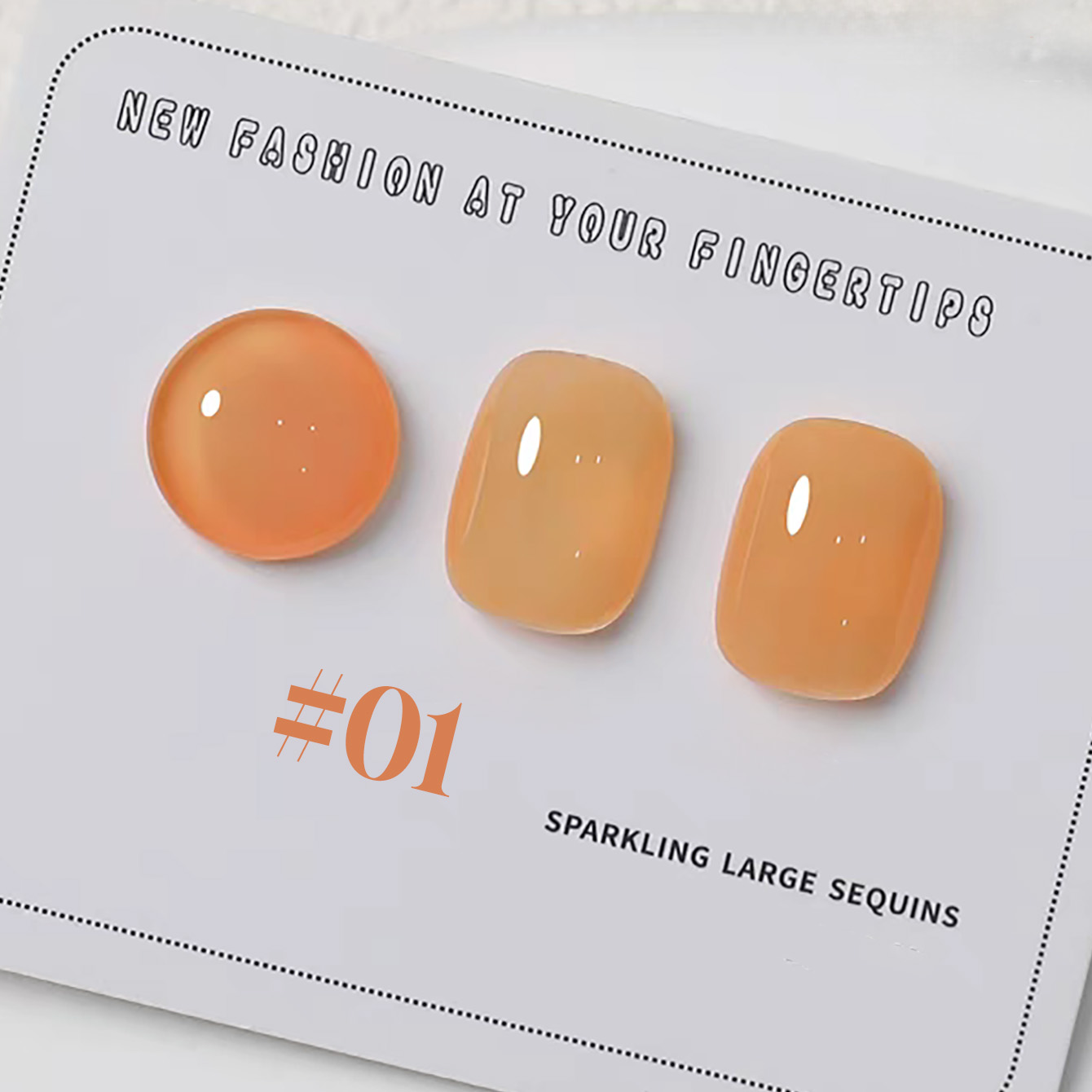 1-6pcs PSK New Macaron Candy O - Nail Art Ice Blue recension och pris